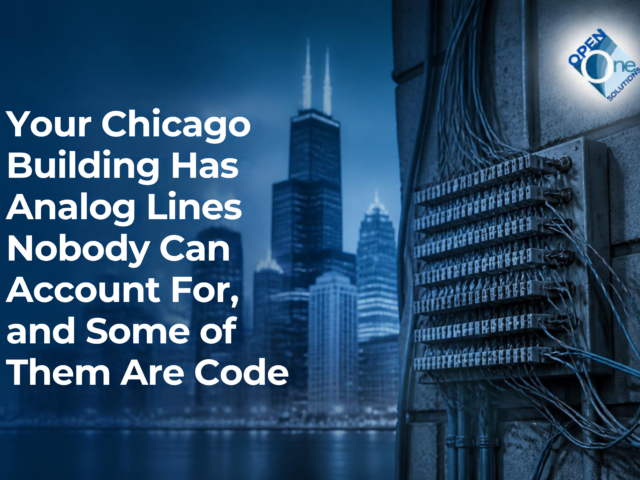 Your Chicago Building Has Analog Lines Nobody Can Account For — and Some of Them Are Code